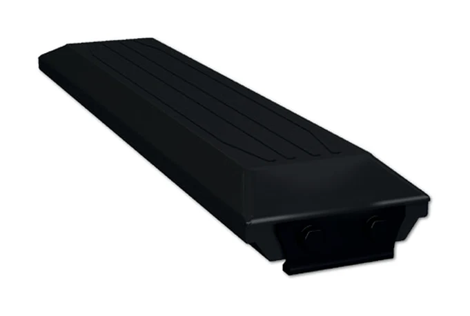 Clip-on rubber pads